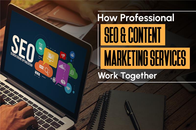 How Professional SEO & Content Marketing Services Work Together